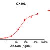antibody-DME100112 OX40L ELISA Figure 1