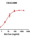 antibody-DME100122 CEACAM5 ELISA Figure1