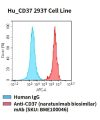 fc-cel100036 hu cd37 293t cell line flow